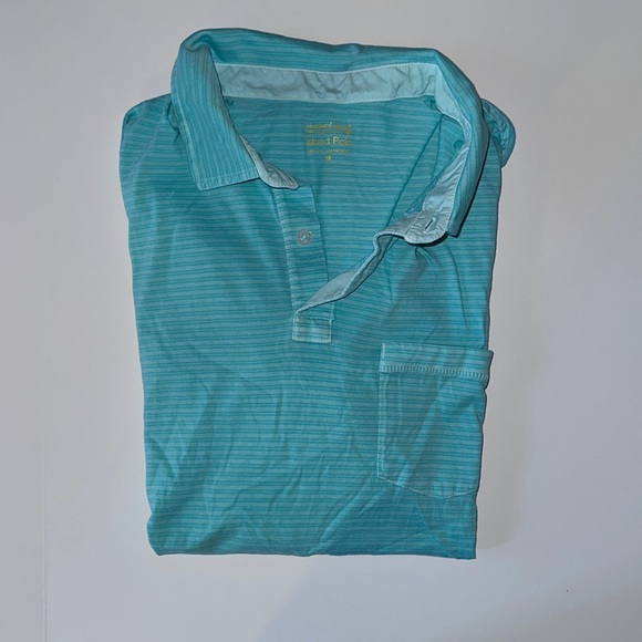 vineyard vines Island Polo Striped - Picture 1 of 1